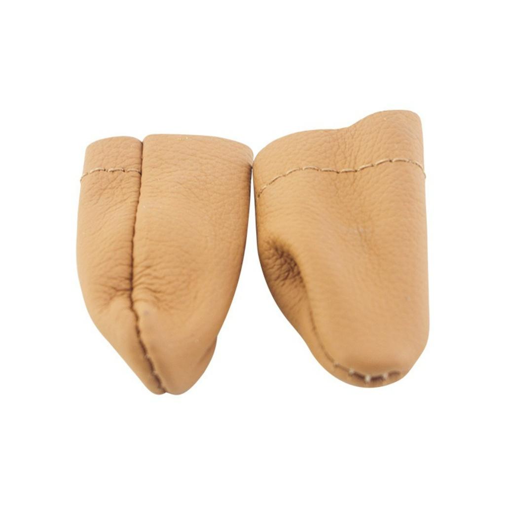 2 шт./комплект утолщенный защитный чехол для пальцев, устойчивый к ожогам и царапинам, полированный и теплоизолирующий защитный чехол для пальцев