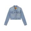 Levis Comfortable Simple Slim Fit Short Button Long Sleeve Denim Jacket Women Jackets 29945-0231