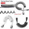 1 шт. телефонная линия пружинный душевой шланг аксессуары для ванной комнаты водопроводный распылитель соединительная труба