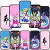 Чехол для телефона Samsung Galaxy S25 S24 S23 iPhone 16 15 Xiaomi Redmi Note 14 13 12 16E X 11 Pro Max OPPO Moto Huawei A06 A05 14C Sailor Moon Girl Cover