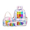 Sprunki Teen Student Schoolbag Rhythm Box Cartoon Large Capacity Cute Backpack Three-piece Set 3