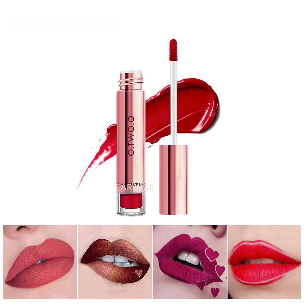 O.TWO.O Matte Non-stick Lip Gloss: Long-lasting, Easy-to-apply, Celebrity-endorsed Matte Lip Glaze.