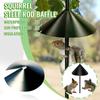 Squirrel Proof Baffle Wrap Guard Around Protects Hanging Bird Feeders