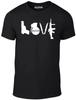 Love T-Shirt - Funny T Shirt Weapons Retro War Urban Art Guns Knife Cool Peace