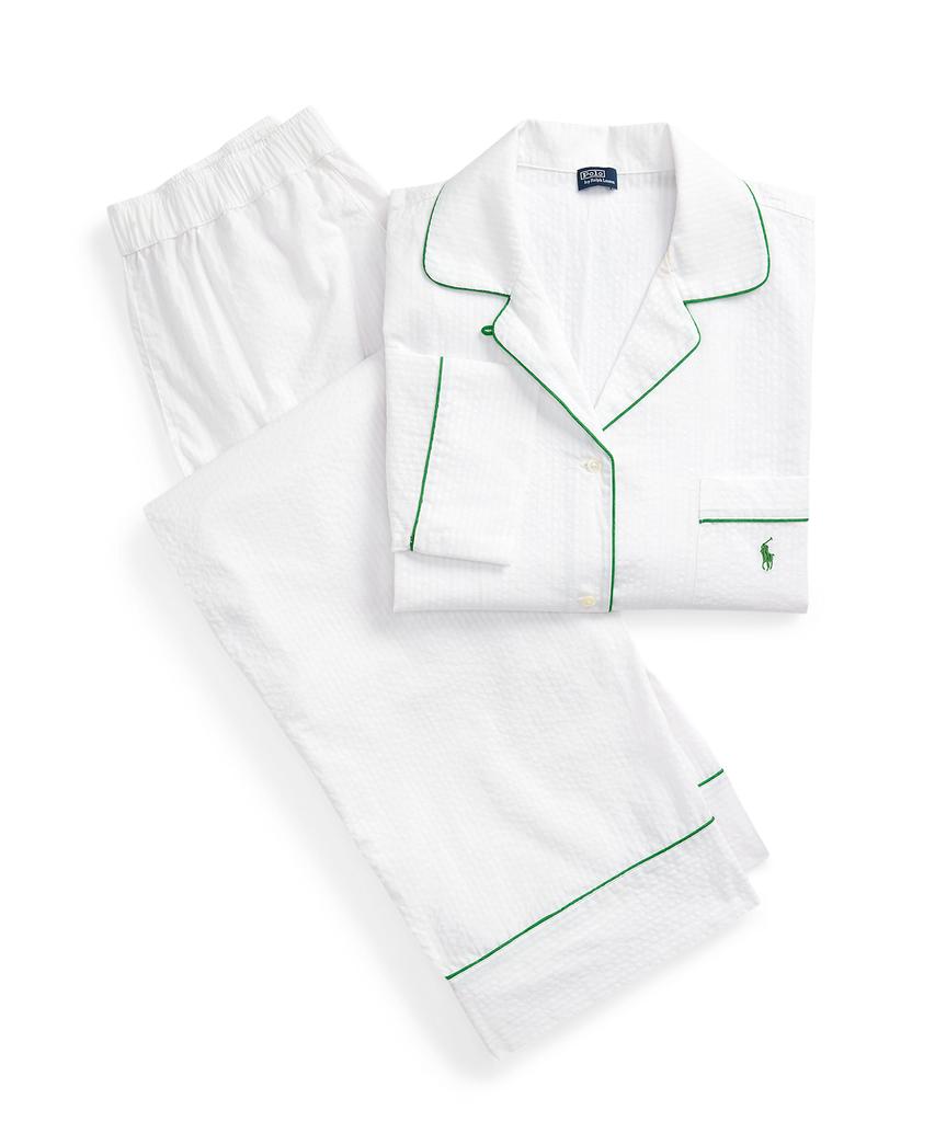 Pollolalpeulolenineoweeo Women'S Madison Pajama Set White 4P0039