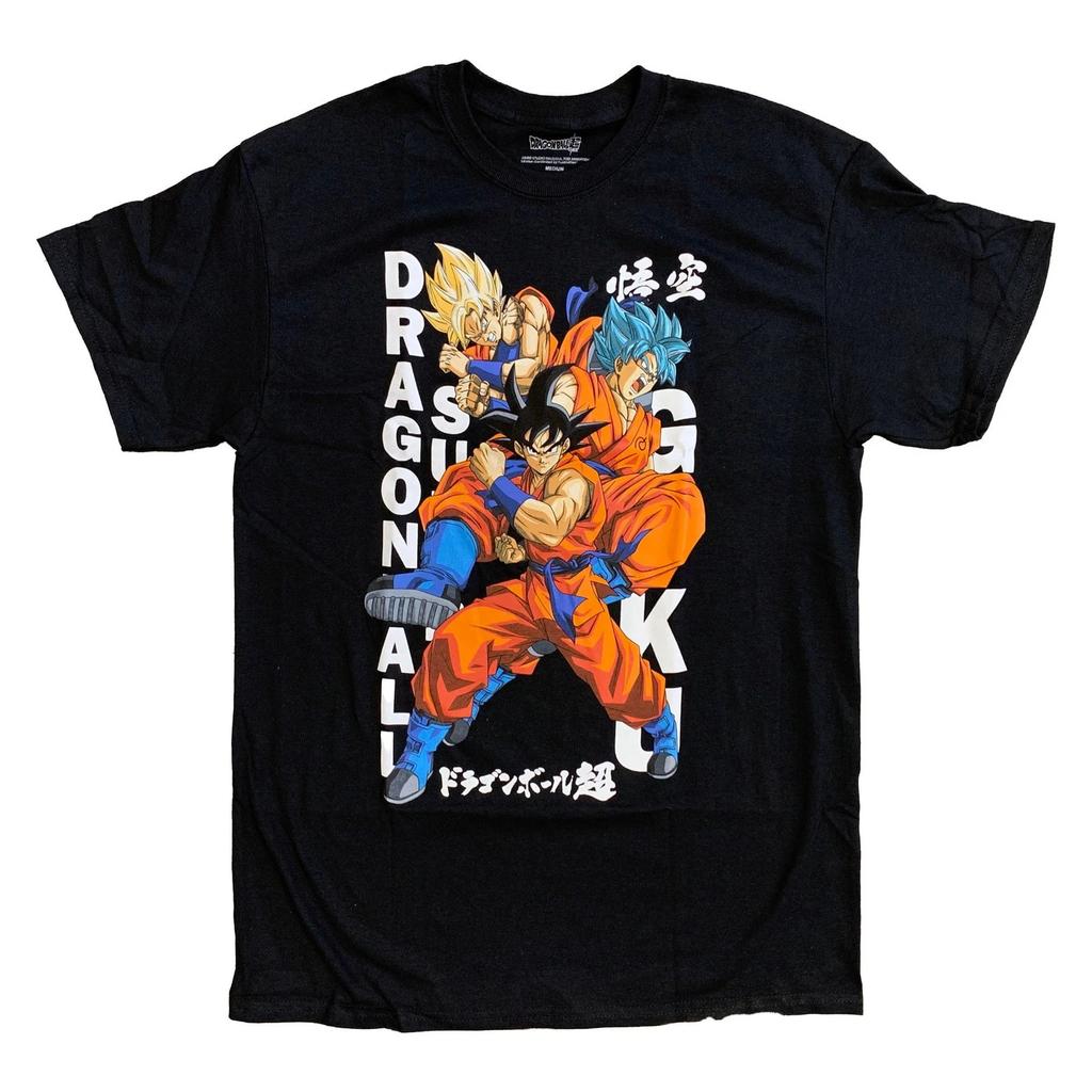 Relaxing and Comfortable Dragon Ball Super Super Saiyan Goku Poses Anime Adult TShirt 2026 Tshirt for Unisex and Women