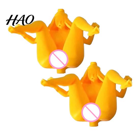 Human Body Squirter 2Pcs 3D Printed Squirter, Spray Can Nozzle Attachment, Paint Attachment Bottle Decorative Tip Replacement, Prank Gag Gift Portable