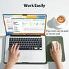Non-Magnetic Laptop Sleeve - Compact Durable Synthetic PU Case With Rolling Function For Computer Laptop Bag