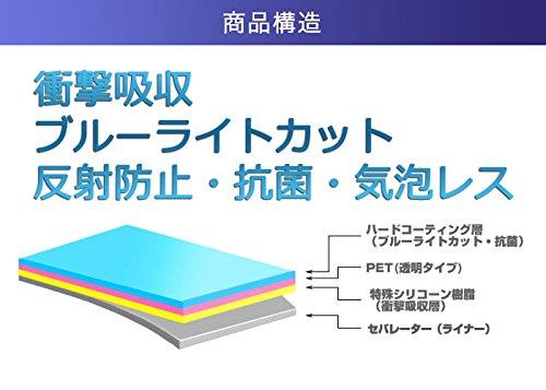 Для Panasonic Private Viera 10 дюймов основные функции для душевного спокойствия Противоударная защитная пленка для ЖК-дисплея [Комплект 2] UN-10T7 [5 поглощение/синий отсечения]