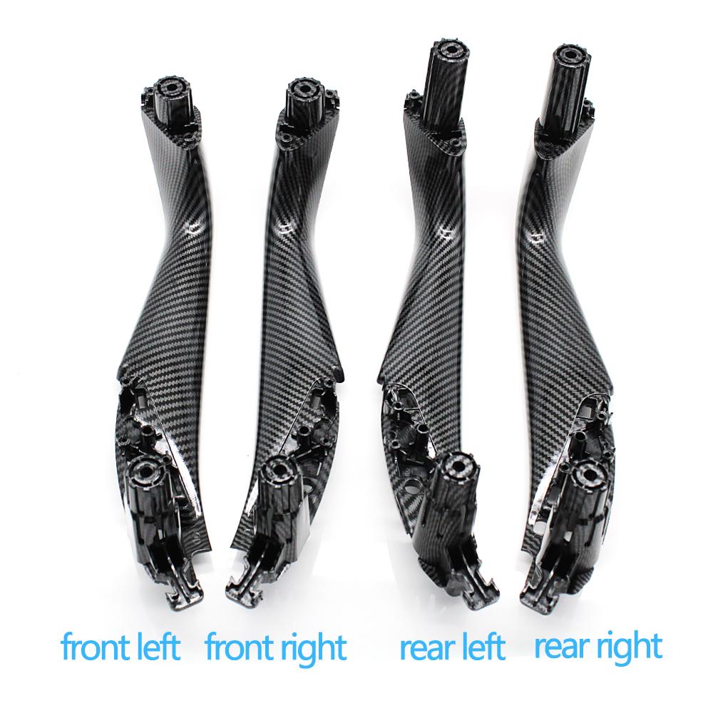 Внутренняя левая и правая дверная ручка автомобиля, внутренняя крышка, замена накладки для BMW 5 серии G30 G31 G38 F90 2017