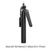 Selfie Stick Wireless Tripod Stand with Light Bluetooth Remote Extendable Tripod Aluminum Selfie Stick Phone Tripod for Vlogging