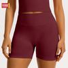 Спортивные шорты с высокой талией, обтягивающие брюки для йоги, с эффектом лифтинга бедер, фитнес-брюки, женские, быстросохнущие, для бега