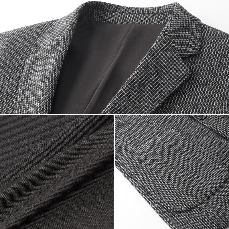 Мужской утолщенный блейзер FIRS из смесовой шерсти в стиле business casual