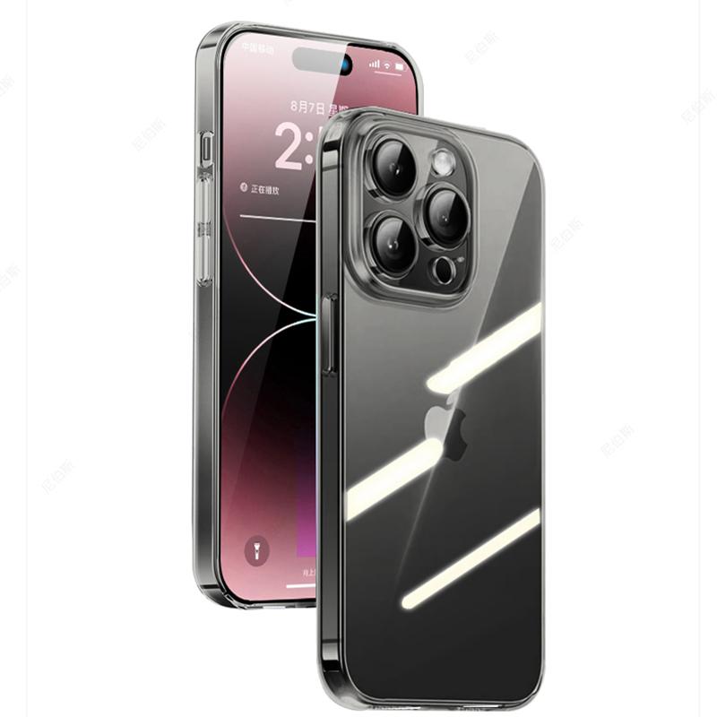 Роскошный квадратный прозрачный черный силиконовый мягкий чехол для iPhone 16 15 14 13 12 11 Pro Xs Max X Xr Ультратонкий прозрачный чехол TPU
