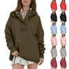 Women's Fashion Casual Solid Color Hoodie Long Sleeve Hoodie