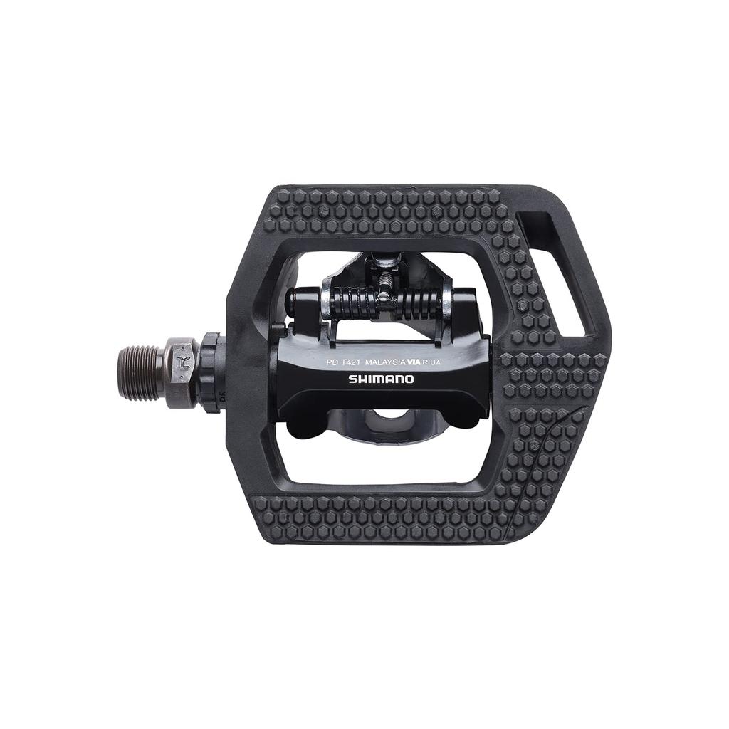 SHIMANO Pedal Shimano Clicker Single Side Binding Cleat Included EPDT421 (SPD) PD-T421 SM-SH56