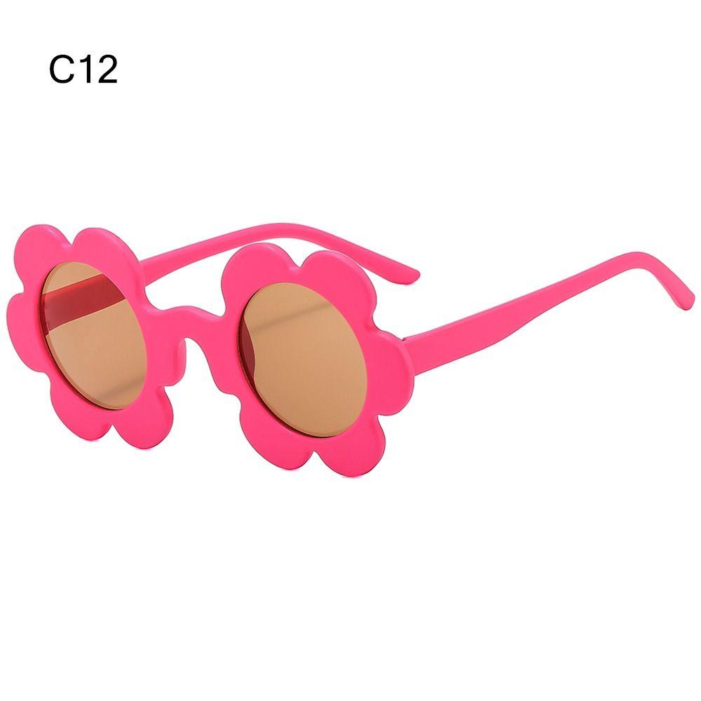 Солнцезащитные очки Y2K Sunflower круглые солнцезащитные очки для новых дискотек/фестивалей/вечеринок/музыкальных фестивалей