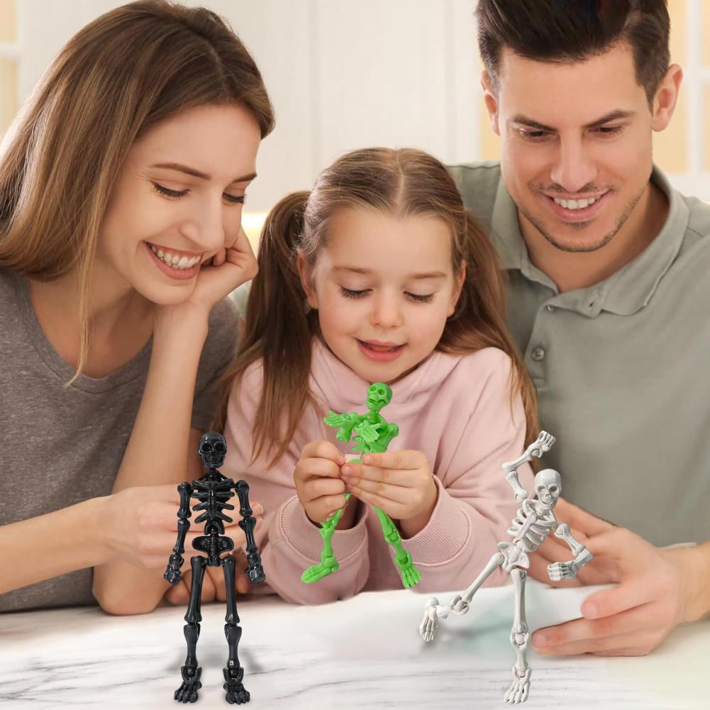 Premium Action Figure for Gifts Collectible Action Figure with Accessories Articulated Skeleton for Collectible for Collectors