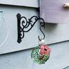 Stable Flowe Pot Bracket Strong Plant Bracket Hook Garden Decorations   Living Room