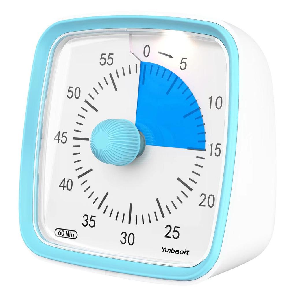Kids' Visual Timer & Alarm Clock for Self-Discipline and Study