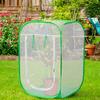 Всплывающий чехол для защиты растений Палатка для защиты растений от заморозков с дверью на молнии Защитное ограждение для растений Чехол от заморозков для комнатных и уличных растений