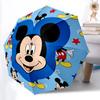 1pc Mickey Mouse Folding Umbrella, Automatic Folding. It Has Eight Sturdy Ribs, Making It Convenient for Outdoor Use Yy0729020