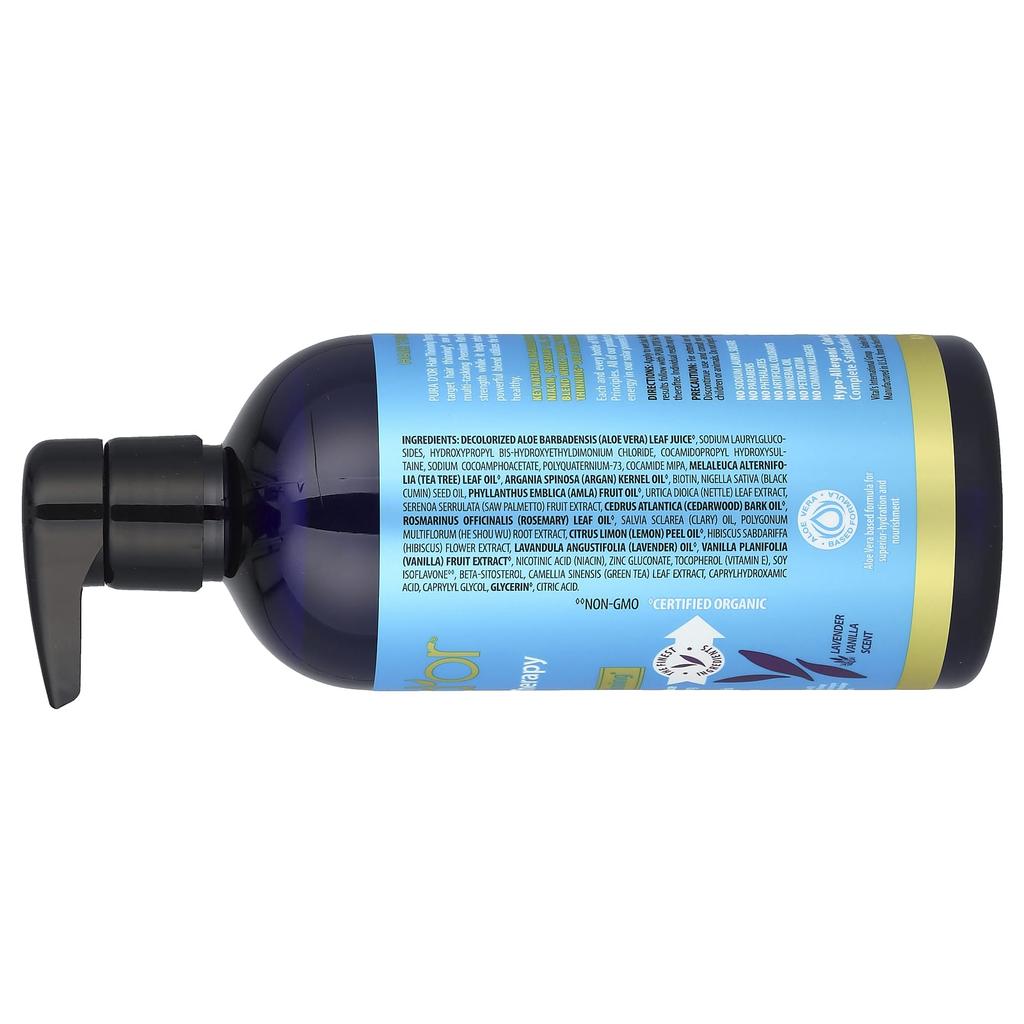 Pura D'or Шампунь для лечения истончения волос, лаванда и ваниль, 16 жидких унций (473 мл)