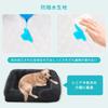 Dnzzs Winter Dog Fluffy Cat Washable Bed, Bed, Warm, Waterproof, Antibacterial, Odor-Resistant, Anti-Mite, Moisture-Wicking, Anti-Static, (Ivory,