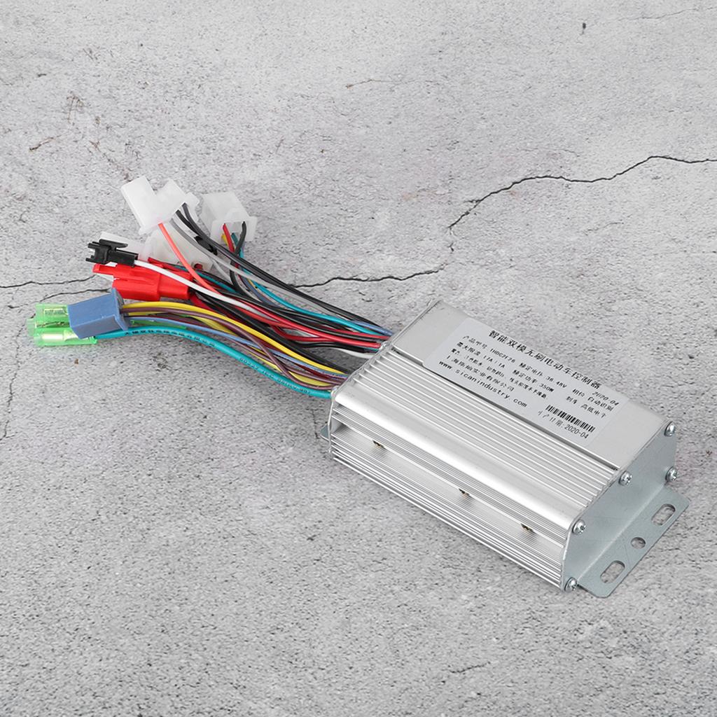 36В 48В 350Вт Бесколлекторный регулятор двигателя Контроллеры скорости Запчасти для самоката Электровелосипеда