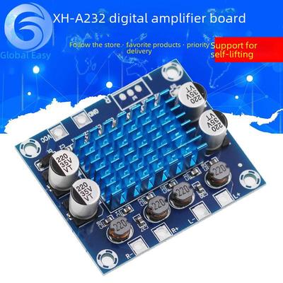 Цифровой аудиоусилитель мощности XH-A232 HD: Звуковой модуль 12 В/24 В, двухканальный, 30 Вт