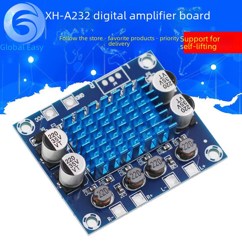 Цифровой аудиоусилитель мощности XH-A232 HD: Звуковой модуль 12 В/24 В, двухканальный, 30 Вт