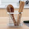 Подвесной бытовой держатель-сушилка из нержавеющей стали для кухонных столовых приборов, палочек, вилок, ложек, органайзер для хранения, полки