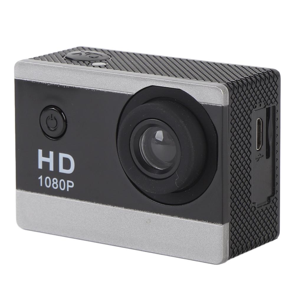 Cycling Camera 1080P HD 170 degrees Wide Angle Rain Proof Multifunctional Outdoor Sports Helmet Camera