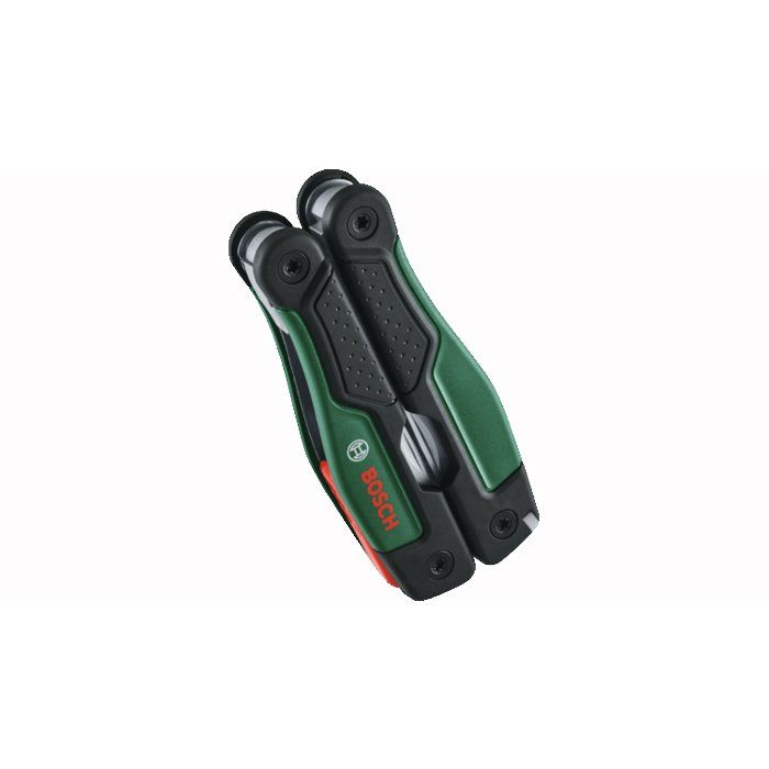 Outil multifonctions BOSCH 16 en 1 - Housse de transport - Acier inoxydable, verrouillage de chaque fonction