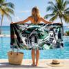 Wings Custom Name Text Personalized Beach Towel, Quick-drying, Easy to Care for, Suitable for Both Fitness and Beach Vacations,Sports Essential