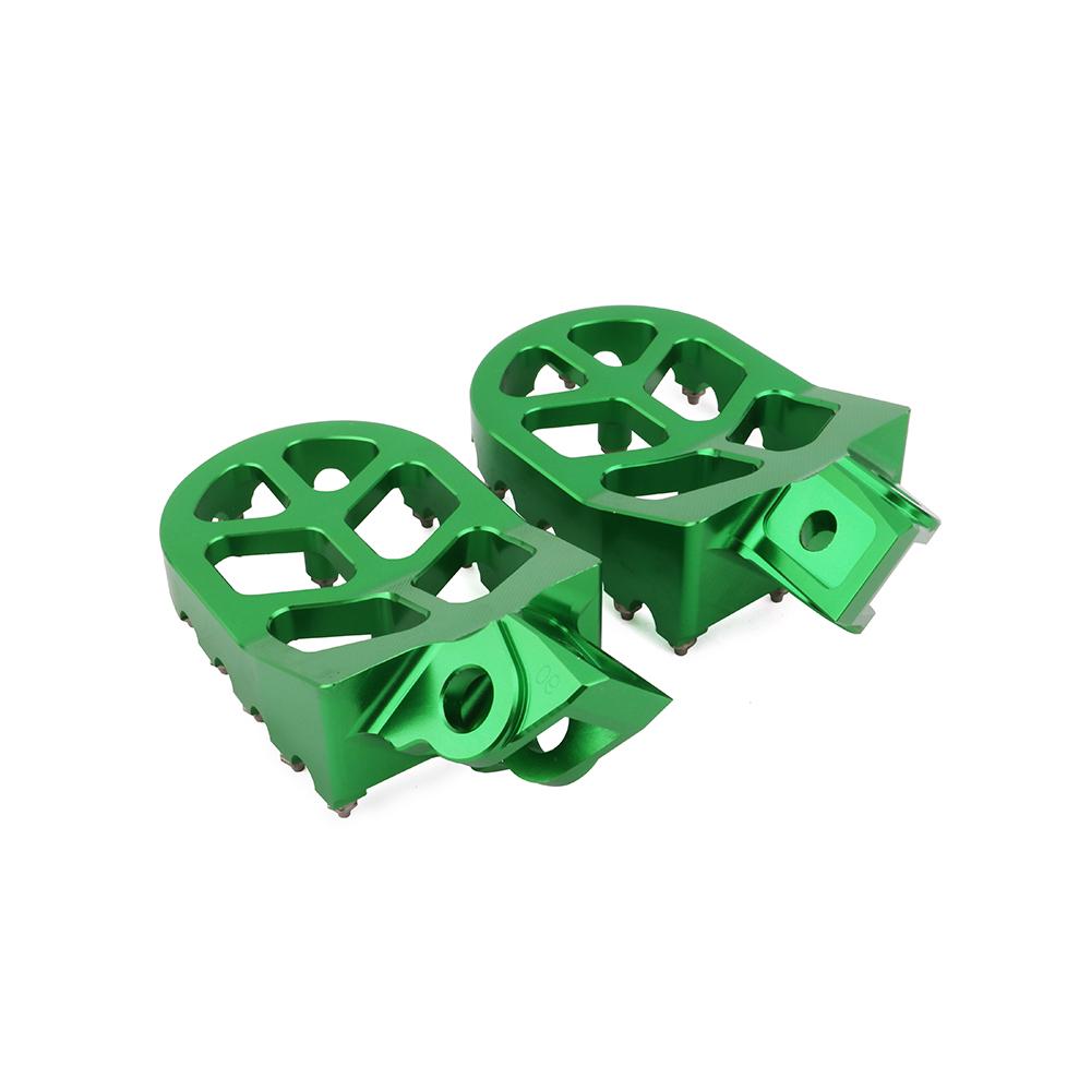Motorcycle Accessories Foot Pegs Pedal FootRest For Kawasaki KX65 KX85 KLX140 Dirt Pit Bike Part Replacement Motocross Anti-Slip