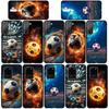 For Samsung Galaxy S24 S23 iPhone 16 15 14 Xiaomi Redmi Note 13 12 11 10 8 Plus 9 Pro Max X XR Phone Case Football Soccer No 10 No10 OPPO Huawei Cover