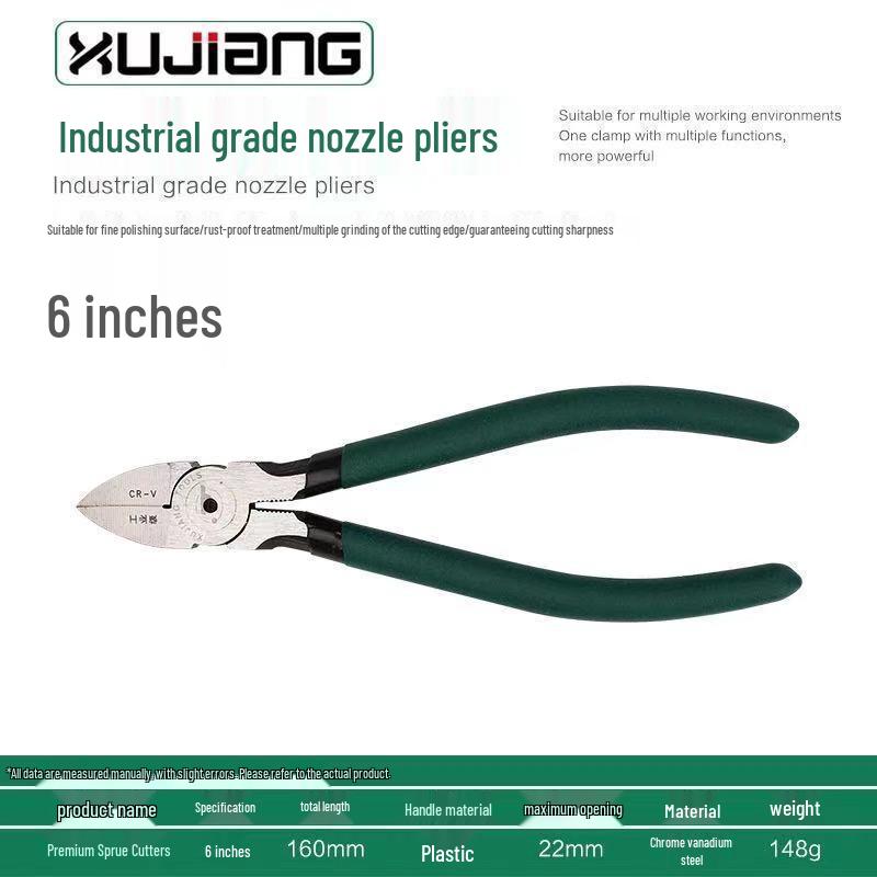 Водопроводные клещи и кусачки для проволоки: 5-6 дюймов по диагонали Инструменты электрика и мини-электронные плоскогубцы