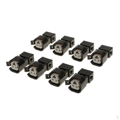 8 шт. Адаптеры для подключения EV6 и EV1 к инжекторным разъемам