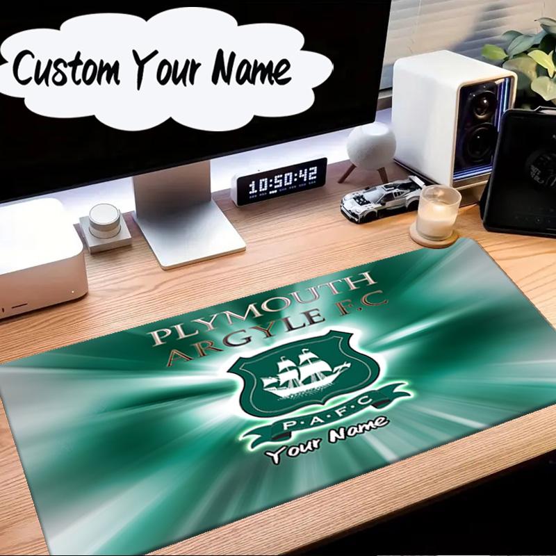 Custom Name Mouse pad Pafc Ship Crest Emblem Mouse Pad Desk Mat, Non-Slip Rubber Backer Pad For Computer Notebook Gaming Mouse Pad Birthday Gift