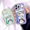 Модный мягкий волнистый чехол для телефона с рисунком из мультфильма, защита камеры, противоударный чехол для мобильного телефона Vivo