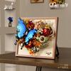 Bloom Series Creative Butterfly Flower 3D Puzzle Assembly Toy - Desktop Ornament for Girls