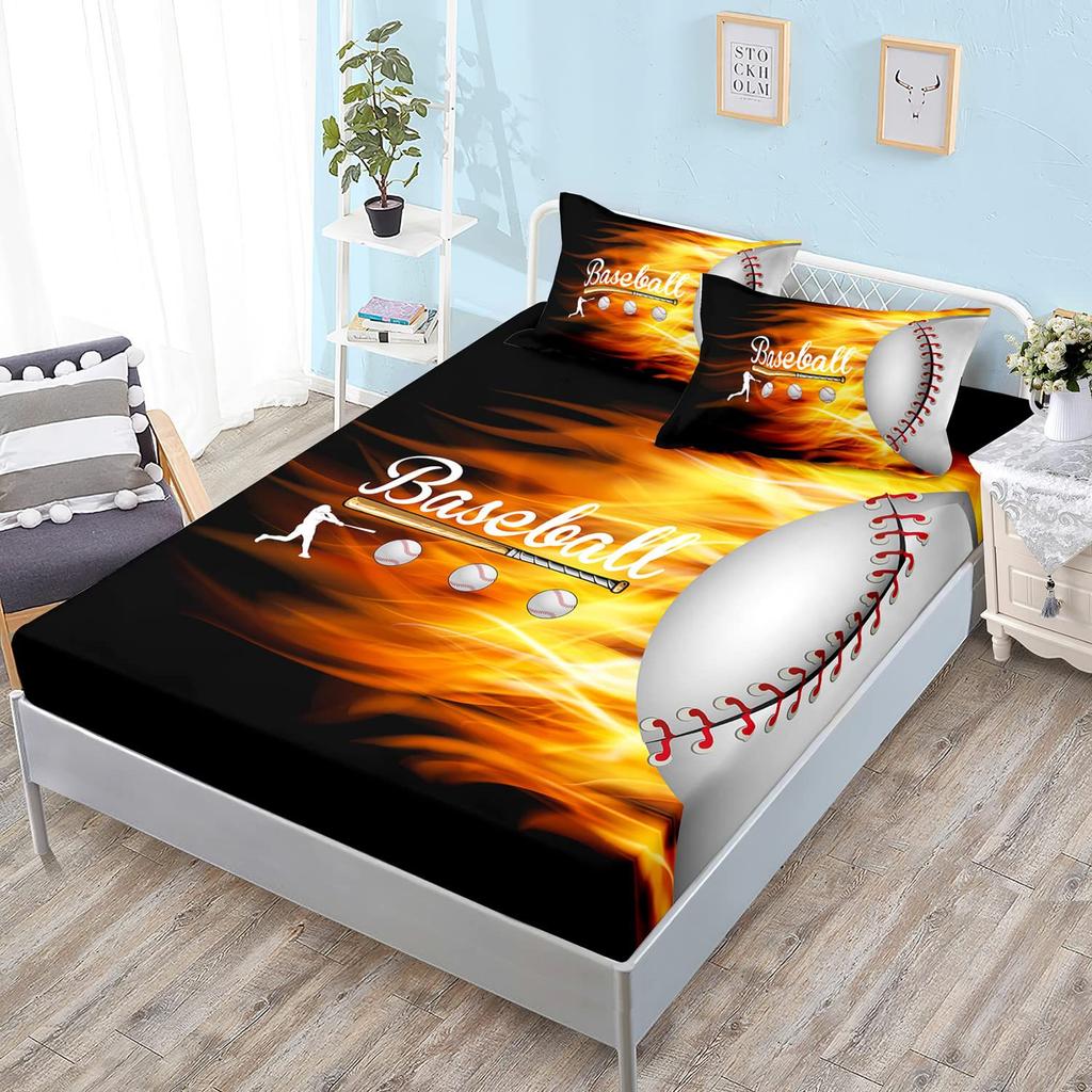 Цвет Звезда Тема Узор Матрас Комплект Постельного Белья из Трех Предметов Цифровая Печать Взрослый Детский