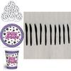 Dog Paw Party Kit Whimsical Pet Themed Plates Cups Napkins And Balloons