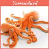 Очень большая реалистичная игрушка-осьминог, плюшевая кукла, идеально подходит для декора дома и автомобиля