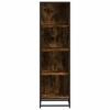 Vidaxl Regał Na Książki, Przydymiony Dąb, 40X35X139 Cm