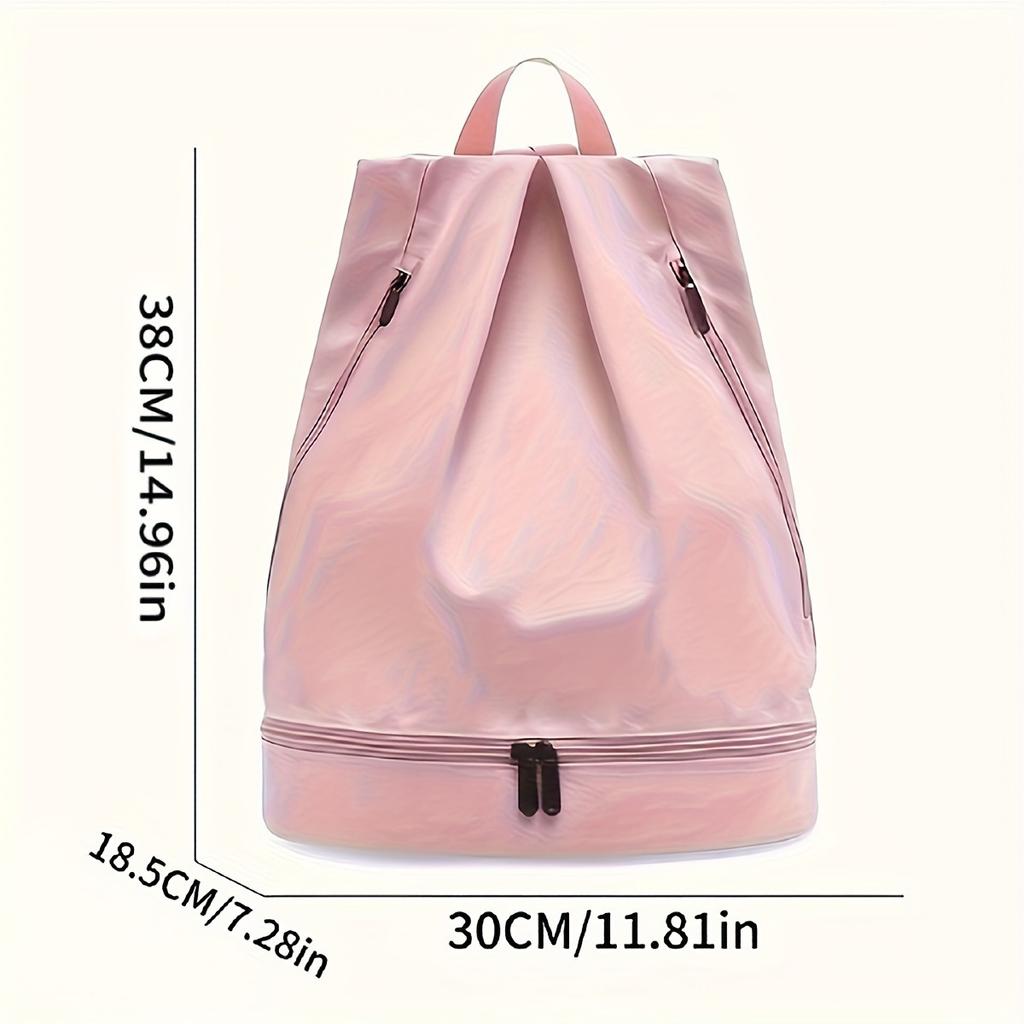 Outdoor portable wet and dry separation swimming bag waterproof beach storage sports fitness backpack swimming bag men's and wom