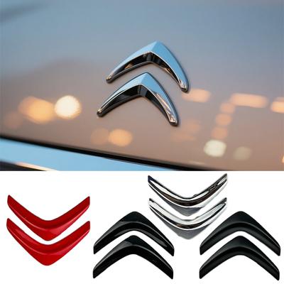 10,2*8,6 см Металлическая эмблема для Citroën C4 C3 C5 C1 DS3 DS5 DS4 Picasso Передний Задний Логотип Значок Замена в стиле OEM Глянцевый Черный