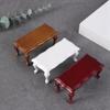 Accessories Miniature Doll House Decoration Table Furniture Toys Wooden Coffee Table 1/12 Dollhouse