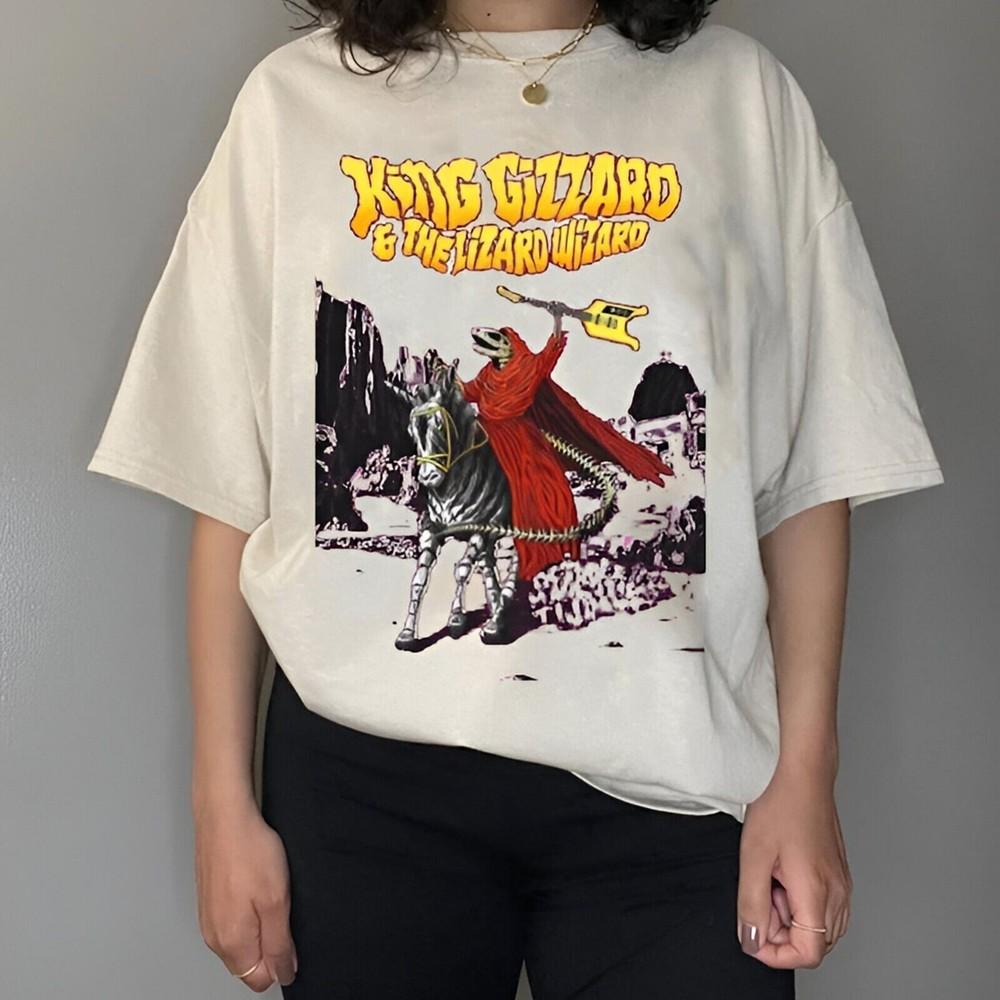 Футболка King Gizzard And The Lizard Wizard Подарок Семье Унисекс S5XL Унисекс Футболка
